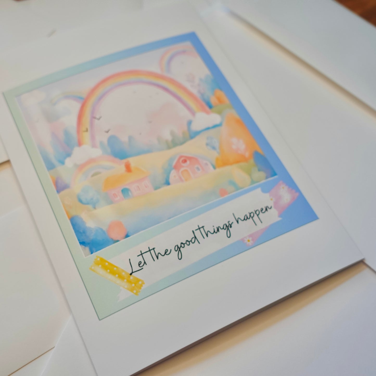 Let The Good Things Happen - Greeting Card