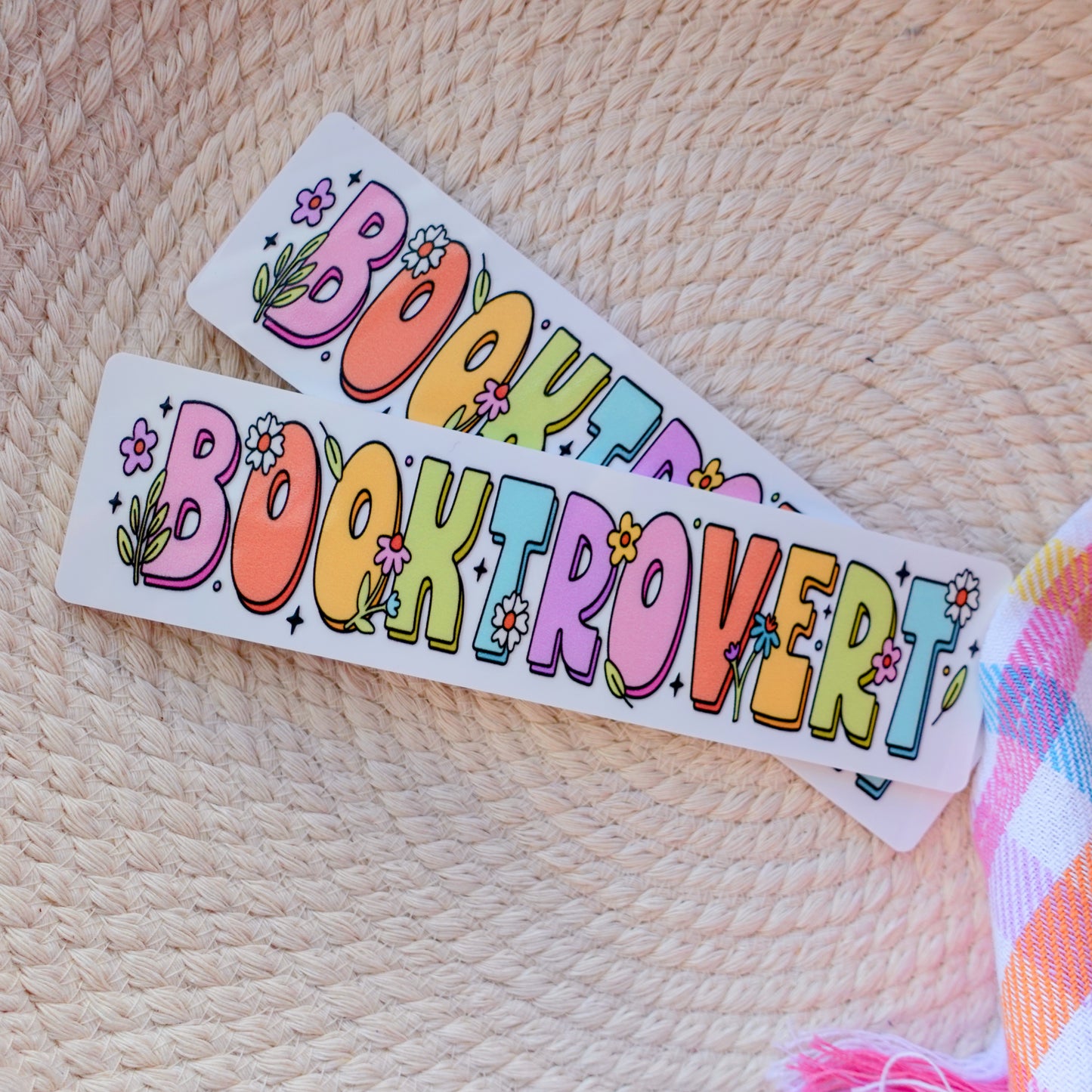Booktrovert Acrylic Bookmark - 2 options