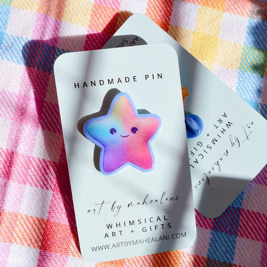 Whimsical Star Pin