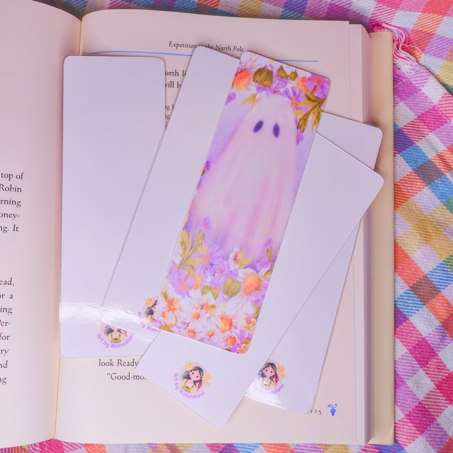 Ghosts in Daisies Bookmark (multiple options)