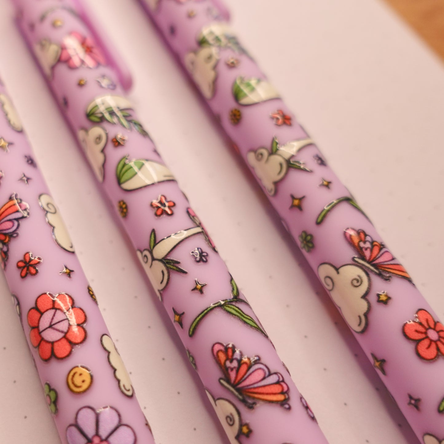 Groovy Mushies Whimsical Pens (2 color options)