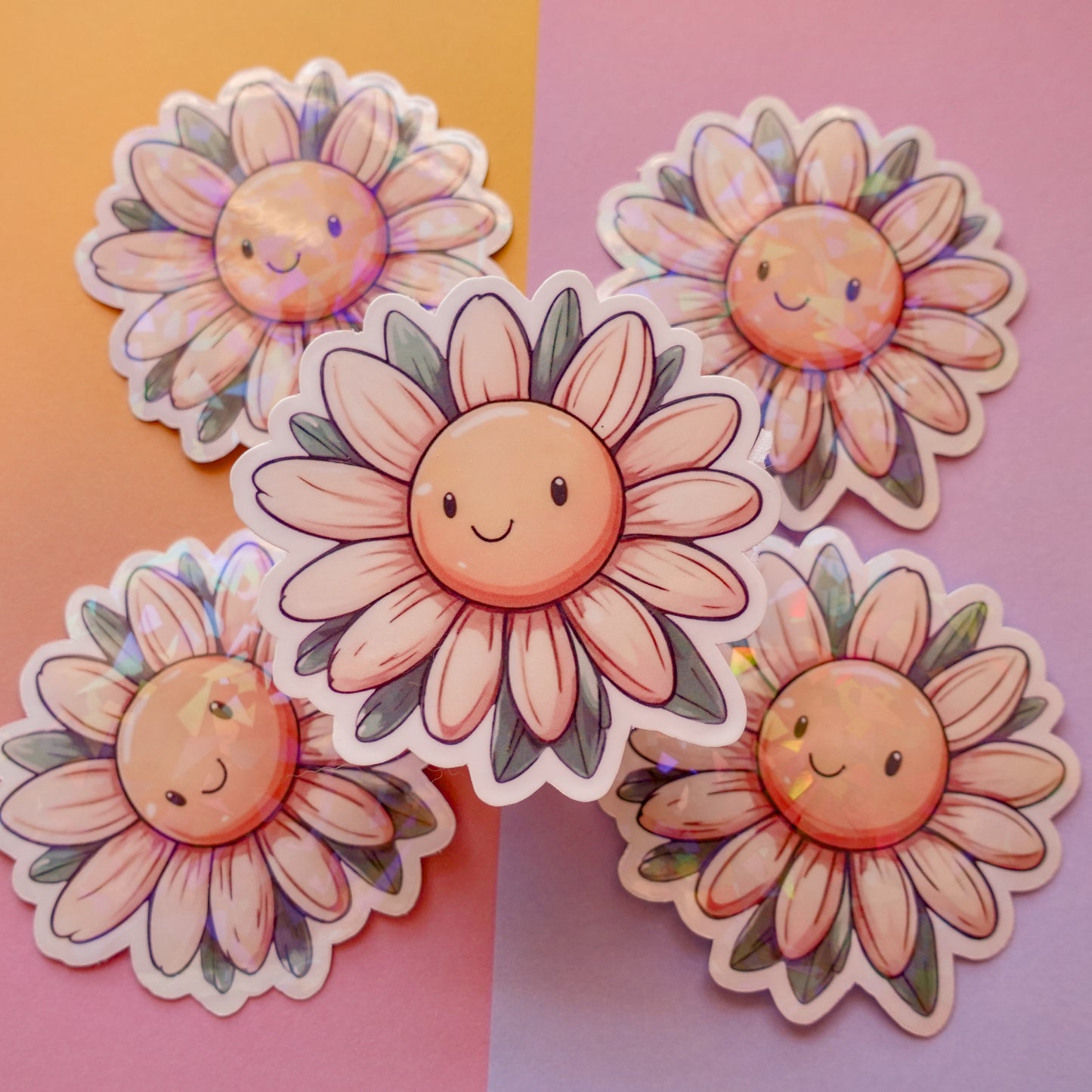 Daisy 3" + mini sticker