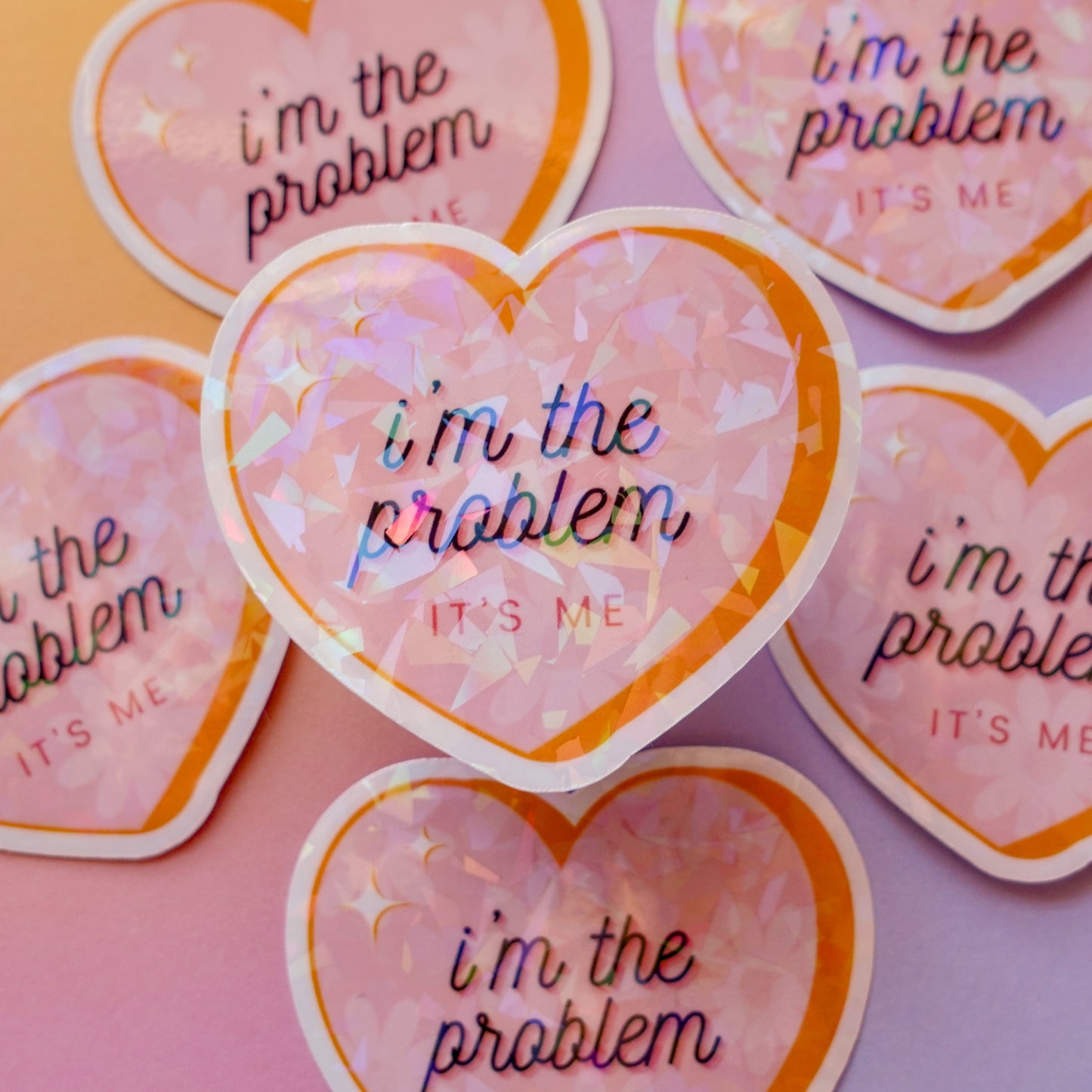 I'm the problem 3" + mini sticker