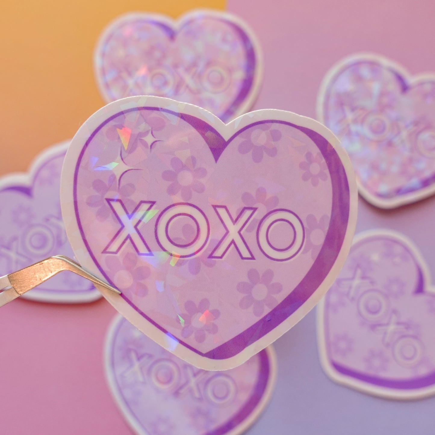 XOXO  3" + mini sticker