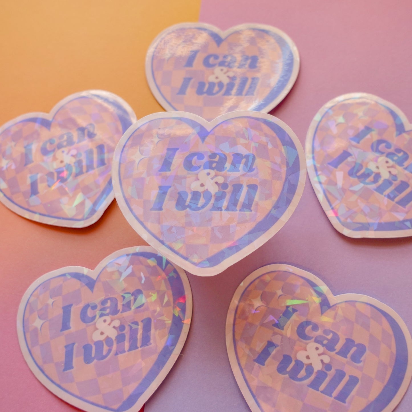 I can & I will 3" + mini sticker