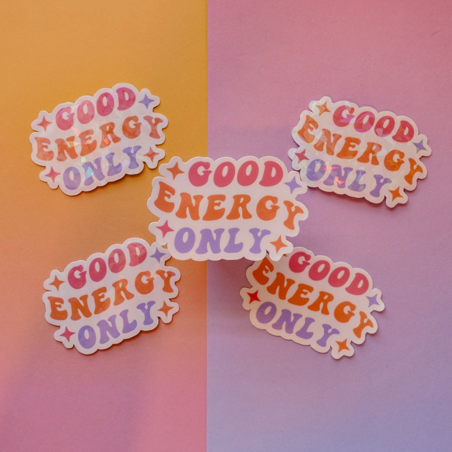 Good Energy Only 3" + Mini sticker