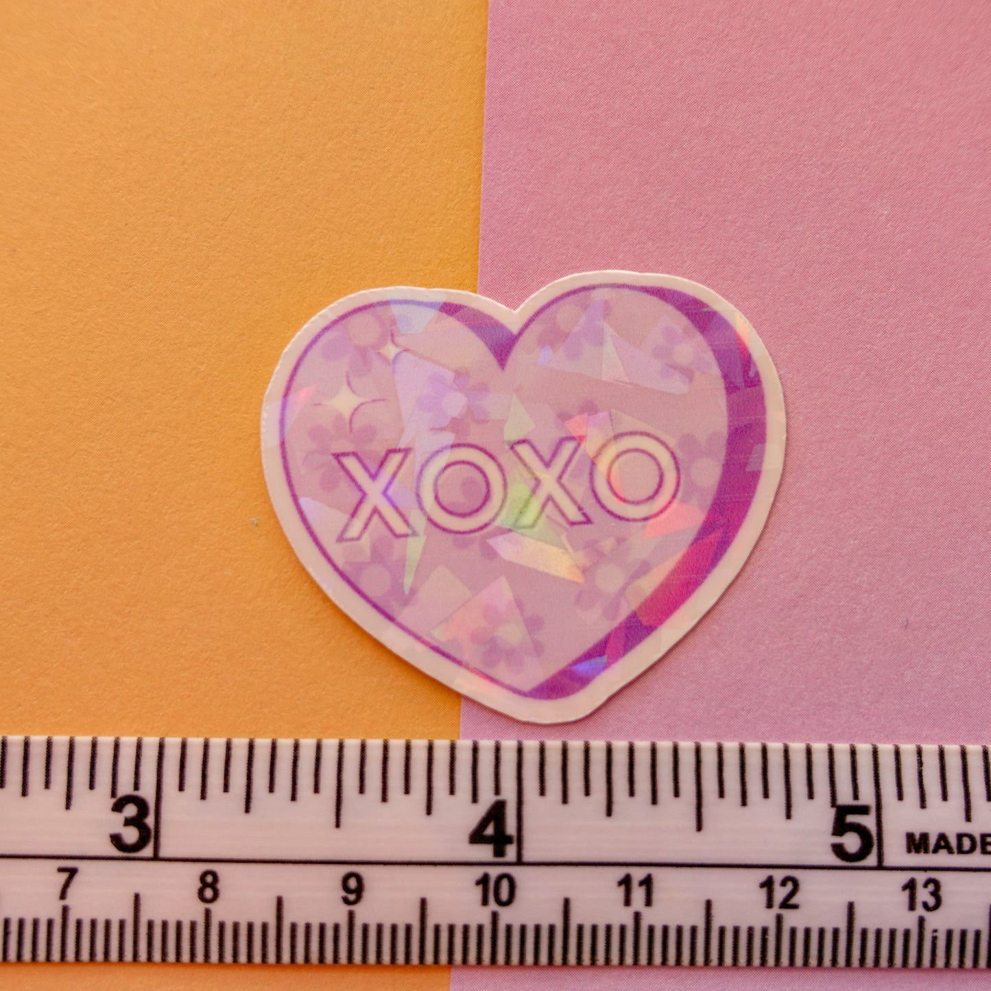 XOXO  3" + mini sticker