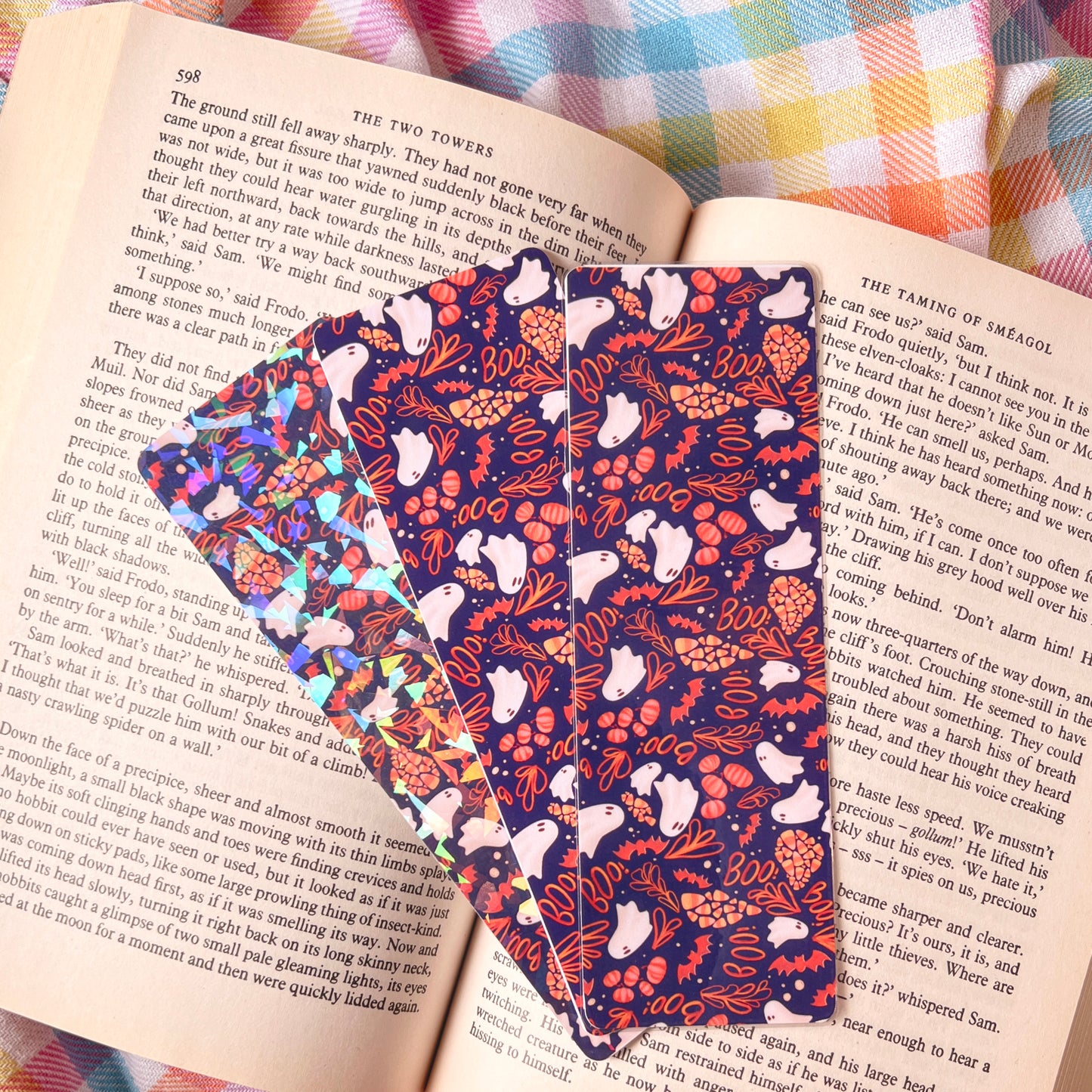 Ghosts and Bats Bookmark (multiple options)