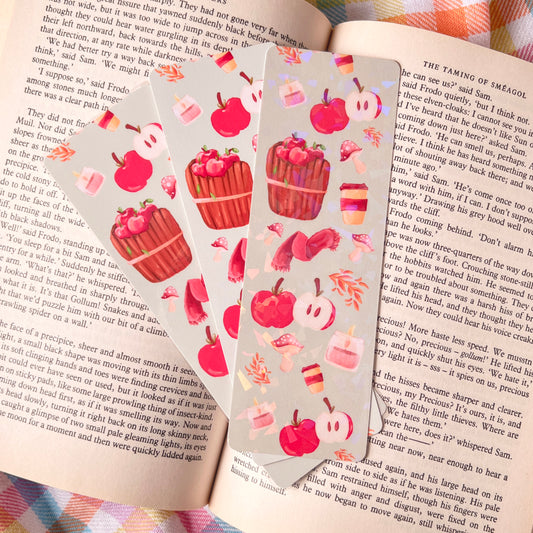 Apple Picking Bookmark (multiple options)