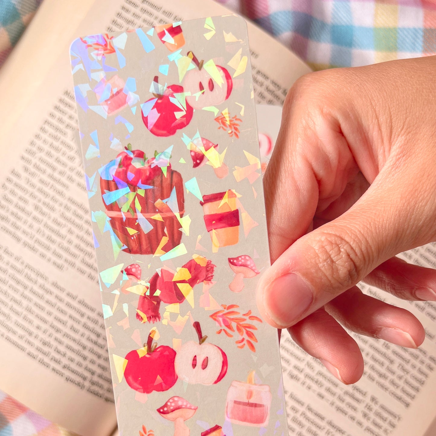 Apple Picking Bookmark (multiple options)