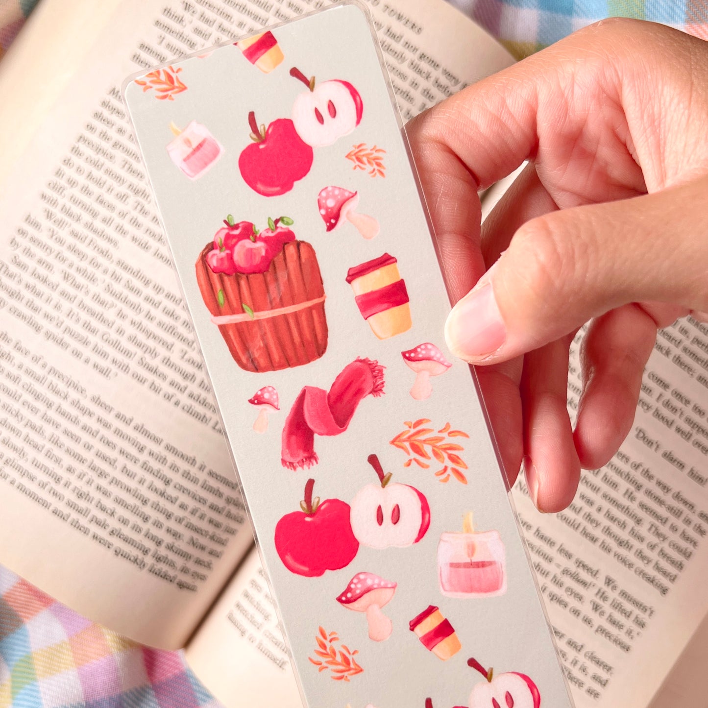 Apple Picking Bookmark (multiple options)