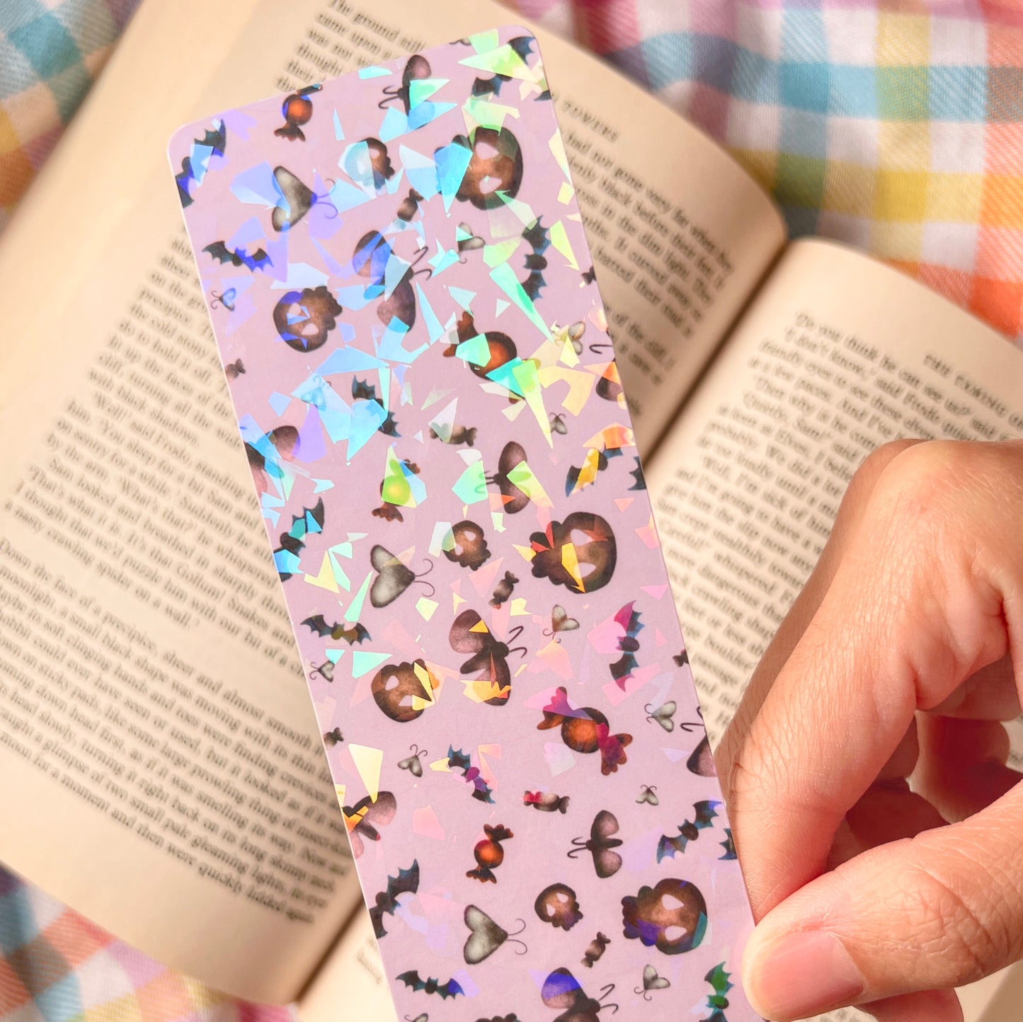 Halloween Purple Bookmark (multiple options)