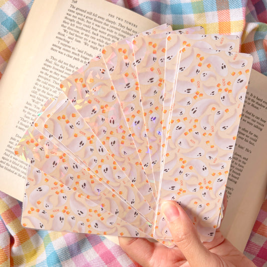 Candy Corn Ghosties Bookmark (multiple options)