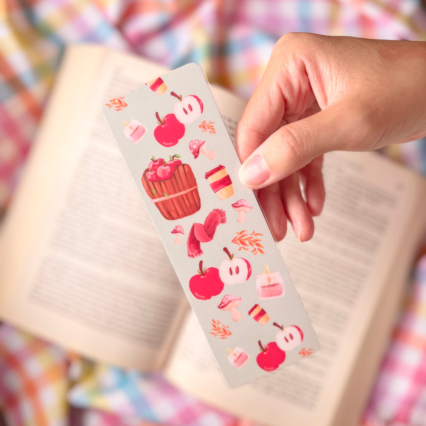 Apple Picking Bookmark (multiple options)