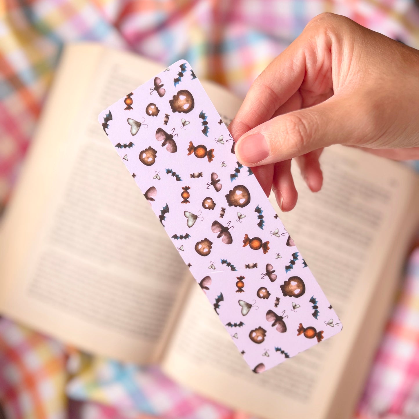 Halloween Purple Bookmark (multiple options)