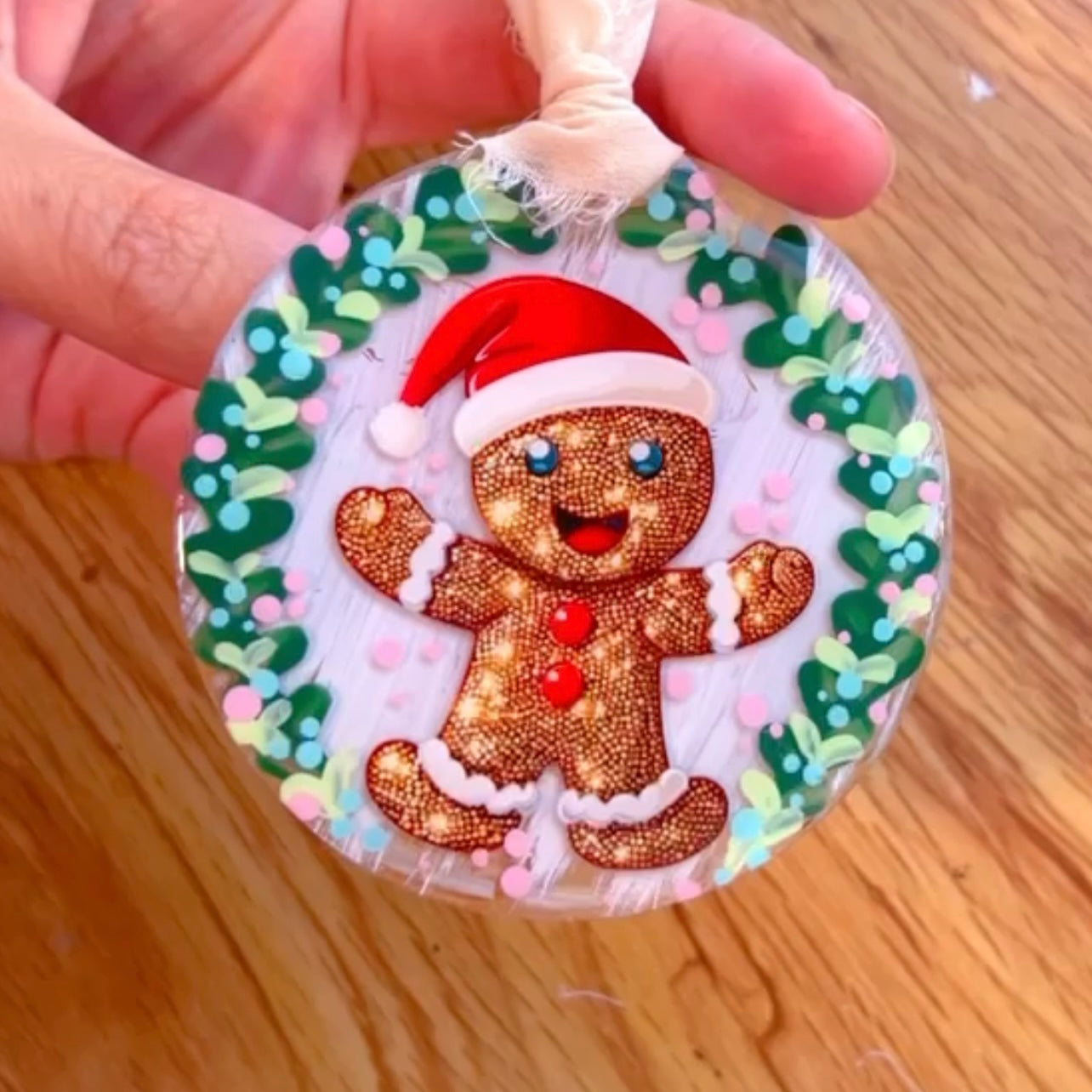 Gingerbread Christmas Ornament