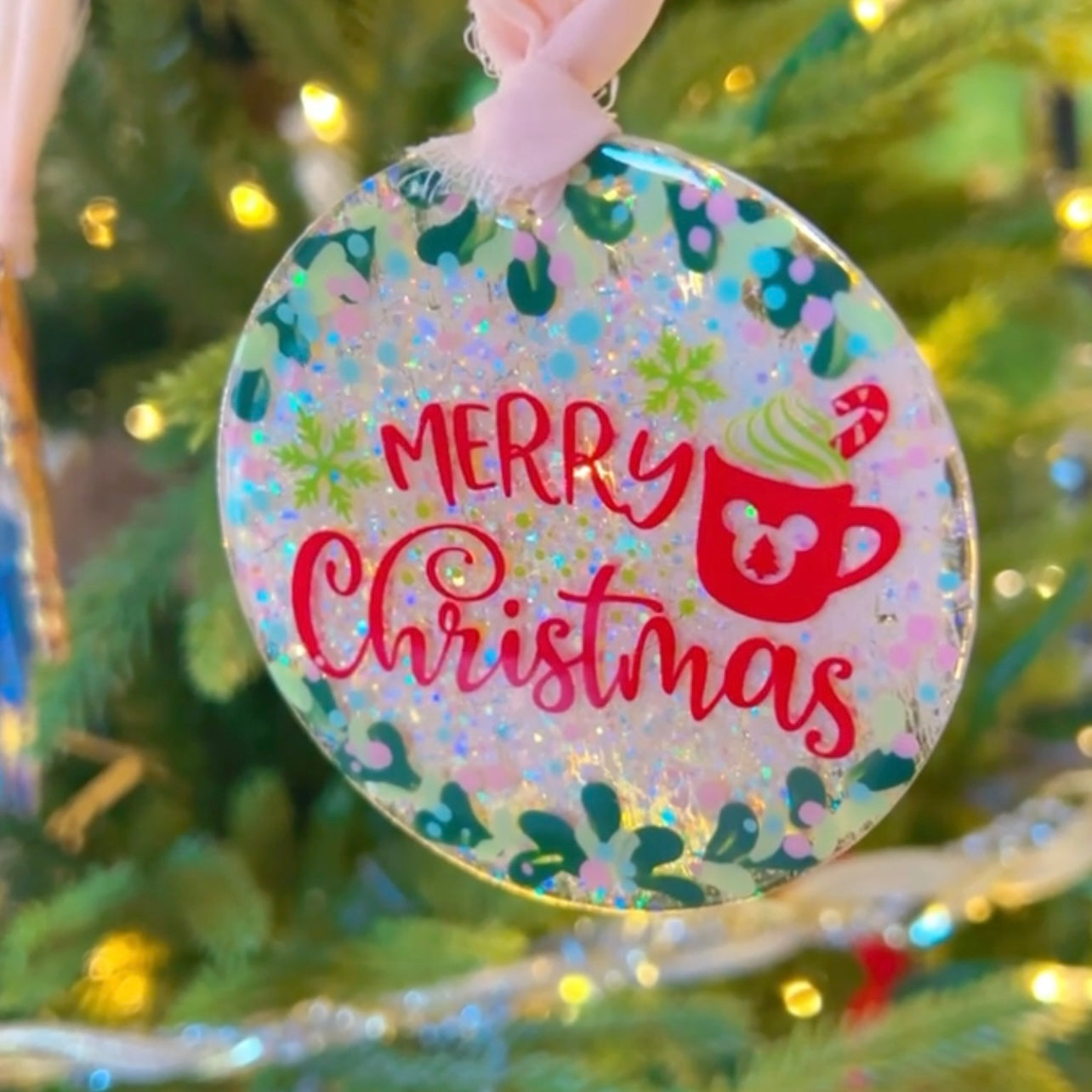 Merry Christmas Ornament