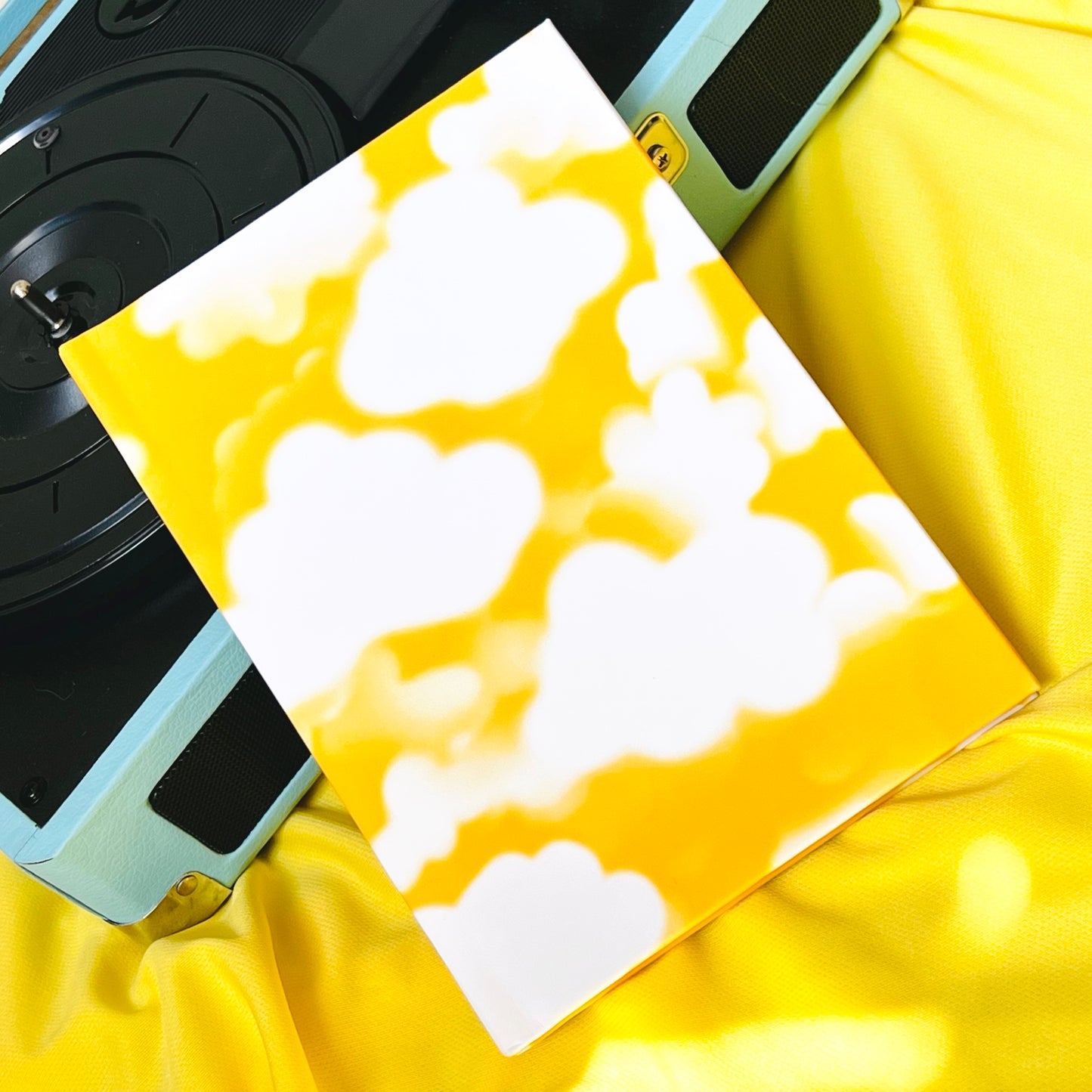 sunny clouds - hardcover journal